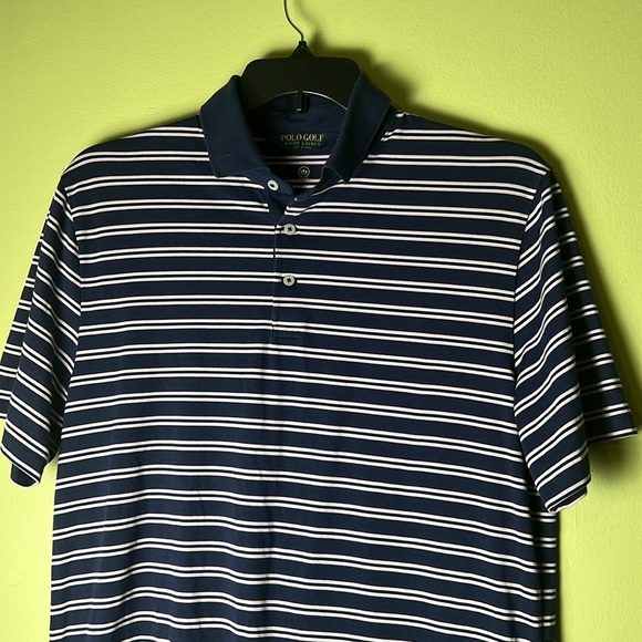 Men's Blue Striped Shirt - Picture 4 of 7